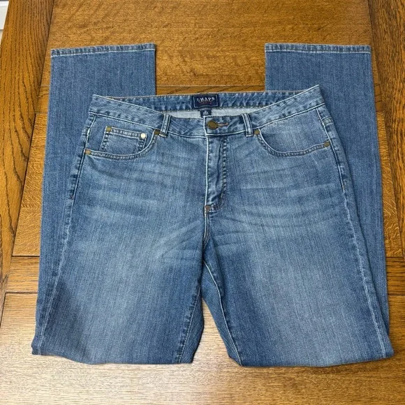 Chaps Denim Women’s Madden Straight Jeans Size 12 - Picture 3 of 7
